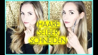 Haare zu Hause selber schneiden »Lalalunia« [upl. by Esylla]