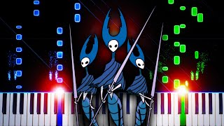 Mantis Lords from Hollow Knight  Piano Tutorial [upl. by Oswald693]