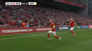 Denmark vs Sweden 21 Christian Eriksen amp PierreEmile Hojbjerg score in win for Denmark Match recap [upl. by Fleischer]