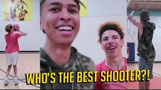 3 POINT CHALLENGE vs LaMelo Ball  Whos The Best Shooter [upl. by Darrell]