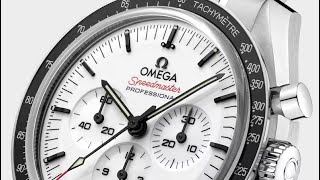 Yup I want this OMEGAs new White Speedmaster Professional Moonwatch 👨🏻‍🚀 [upl. by Mozart]