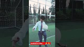 Unstoppable juggling football shorts [upl. by Yrem]