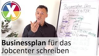 Businessplan für das Jobcenter schreiben  So machst du es richtig [upl. by Sclater]