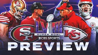 SUPER BOWL LVIII FULL PREVIEW 49ers vs Chiefs I FINAL PICKS  PREDICTIONS I CBS Sports [upl. by Talbert]