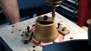 Old school Tool and Die Maker machining 15 inch scale live steam parts [upl. by Atrebla]