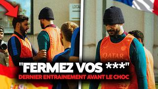 E2  Dernier entraînement Blessures coup de gueule  Tout BASCULE à 3j de FranceEspagne [upl. by Eednar]