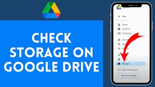 How to Check Storage on Google Drive  Monitor Your Google Drive Space 2024 [upl. by Qifar]