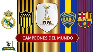 20 GIGANTES CAMPEONES DEL MUNDIAL DE CLUBES [upl. by Gabbey]