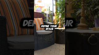 Budget friendly backyard patio patio backyard homedecor makover shorts [upl. by Bruno]