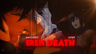 Eren Death quotAttack On Titanquot Final Episode AMVEDIT 4K [upl. by Hardan]