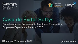 Webinar  Caso de Éxito Softys ganadora de los Employee Experience Awards [upl. by Loftus145]