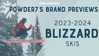 20232024 Blizzard Skis and Tecnica Boots Preview  Powder7 [upl. by Elatia]