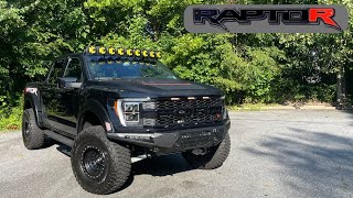 2023 Ford F 150 Raptor R POV Start Up Test Drive Walkaround and Review [upl. by Thorrlow]