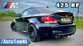 425HP BMW 1M Coupe 290kmh REVIEW on AUTOBAHN by AutoTopNL [upl. by Flossy]