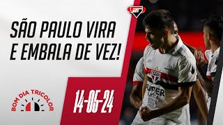 QUINTA VITÓRIA em seis jogos e São Paulo de Zubeldía continua INVICTO  Bom Dia Tricolor [upl. by Dleifyar865]