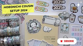 2024 Hobonichi Cousin Setup feat thecoffeemonsterzco [upl. by Aisinoid694]