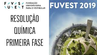 FUVEST 2019 Questão 41 Prova V [upl. by Sokul]