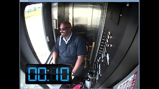 CTA Train Operator Before Fatal Accident [upl. by Yotal]