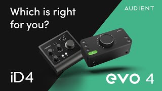 iD4 vs EVO 4  Which Audio Interface is right for you [upl. by Aicnilav]