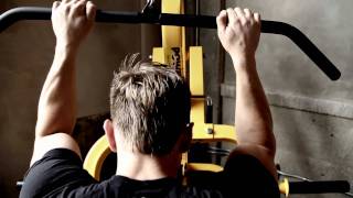 Bodybuilding  Rob Riches Abs Workout on Powertec Basic Trainer amp LeverGym [upl. by Aineles133]