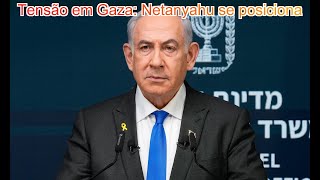 FN Netanyahu reafirma posição sobre corredor de Gaza [upl. by Ayal]