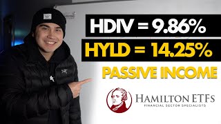 Best HighIncome ETFs In Canada  HDIV amp HYLD FULL Overview  Hamilton ETFs Review [upl. by Koosis250]