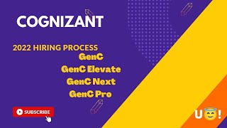 Cognizant 2022 Hiring process  GenC GenC Elevate GenC Pro GenC Next [upl. by Kerrin]