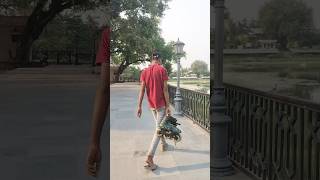 skating stand shorts skating ytshorts funny skaterboy girlreaction youtubeshorts [upl. by Notyalk]