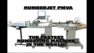 NUMBERJET FASTEST NUMBERING MACHINE IN THE WORLD [upl. by Asher]