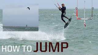 How to Jump KITESURFING [upl. by Enihpesoj362]