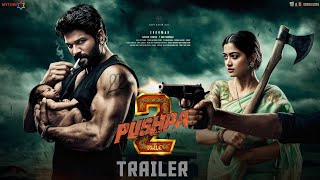 PUSHPA 2  The Rule Trailer  Allu Arjun  Fahadh Faasil  Rashmika Mandana  IN Cinema 06 DEC 2024 [upl. by Nyladam]