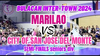 MAINIT NA LABAN Semi finals  MARILAO VS CITY OF SAN JOSE DEL MONTE [upl. by Rowley]