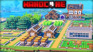 I Built 7 AESTHETIC Automatic Farms in Minecraft Hardcore [upl. by Neeruan]