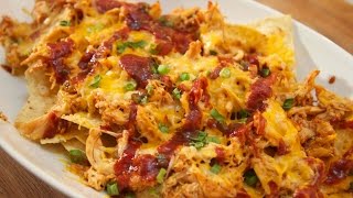 BBQ Chicken Nachos  Cooked by Julie  Episode 168 [upl. by Ees]