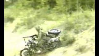 Ural Sidecar Motorcycle Military Demo [upl. by Annahgiel]