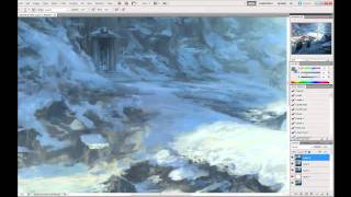 Part 3 Digital Environment Painting with Noah Bradley [upl. by Rakia]