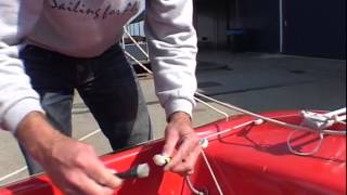 Sailability Nederland  Instructiefilm optuigen zeilboot Hansa 23 [upl. by Ahtinak602]