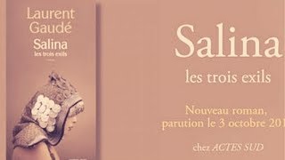 Lecture du livre quotSalinaquot de Laurent Gaudé  librairie La Traversée [upl. by Eijneb281]