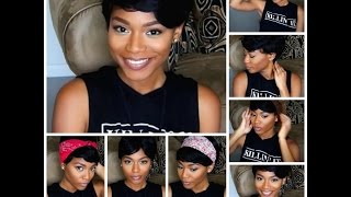 7 Easy Styles for the Sensationnel Bump Wig quotEasy 27quot [upl. by Tsirhc35]