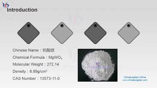 【know tungsten】magnesium tungstate [upl. by Nastassia]