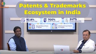 The Controller General shares the insights on Patents Designs amp Trademarks ecosystem in India [upl. by Zoller]