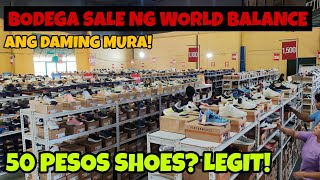 GRABE ITONG WAREHOUSE SALE  MURANG SAPATOS PARA SA BUONG PAMILYA [upl. by Ellehcor294]