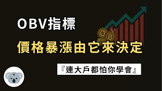 【重磅教學】OBV指標：價格暴漲由它來決定！大戶最怕你學會的指標！解決所有指標都存在的問題！（附中文字幕）投資腦袋の 熊敖 [upl. by Kery566]