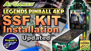 SSF Kit Install for the AtGames Legends 4K or FX Legends Pinball [upl. by Enirbas]