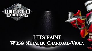 Lets Paint W368 Metallic Charcoal Viola [upl. by Wang]