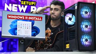 How to Install Windows 11 on Your NEW PC⚡️Activation amp All Driver Install🔥 Complete setup [upl. by Haneen]