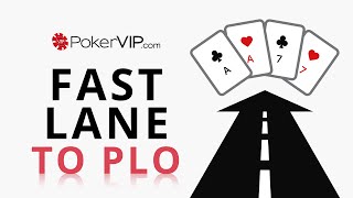 Poker Coaching Fast Lane to Omaha by Ashley Lapiz  Part 1 [upl. by Halueb]