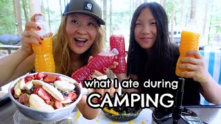 Camping Mukbang Making my own Juice while camping 🏕️ [upl. by Acina]