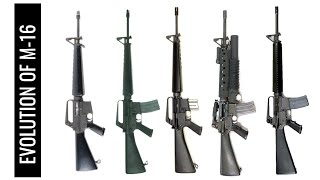 Evolution Of American M16 1950s 2022 II A Brief History of M16Ar15 [upl. by Nylcoj]