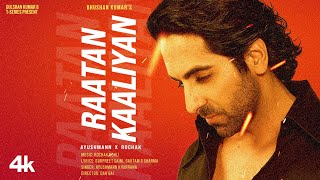 RAATAN KAALIYAN  AYUSHMANN X ROCHAK  Bhushan Kumar  Official Music Video [upl. by Sissy]